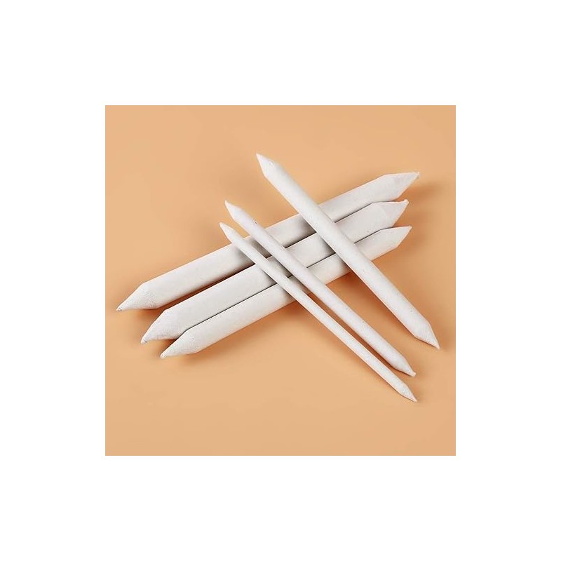 Jizlan 6 Pcs Artist Blending Stump Drawing Blending Stick Smudging