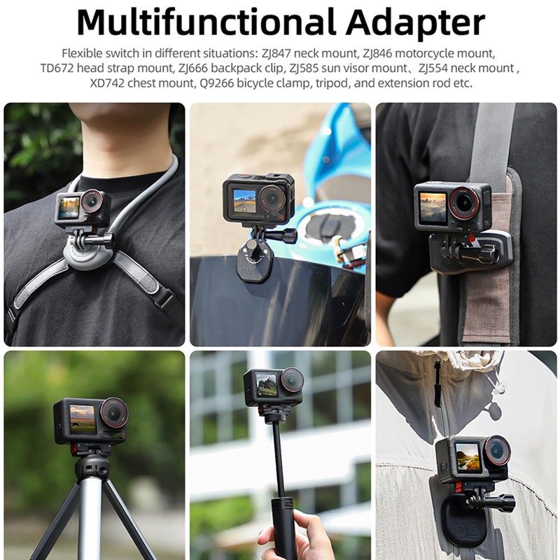 YUULNMOP Magnetic Mount Adapter for DJI Action 5 pro/Action 4