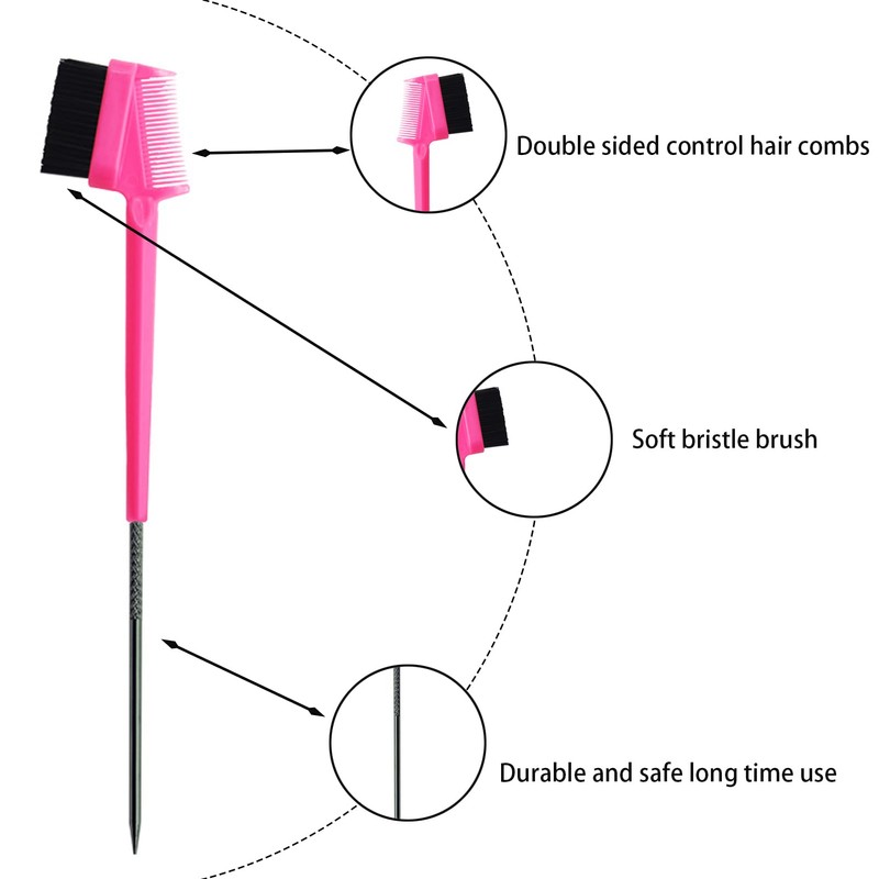 2PCS Elastic Bands for Wig,Adjustable Wig Band Elastic Headband Edge