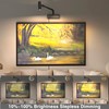 Hudyogy Picture Light for Wall with Retractable Arm, Rotatable Indoor