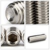 Guard4U 280Pcs 304-Stainless Steel Metric Hex Allen Head Socket Set