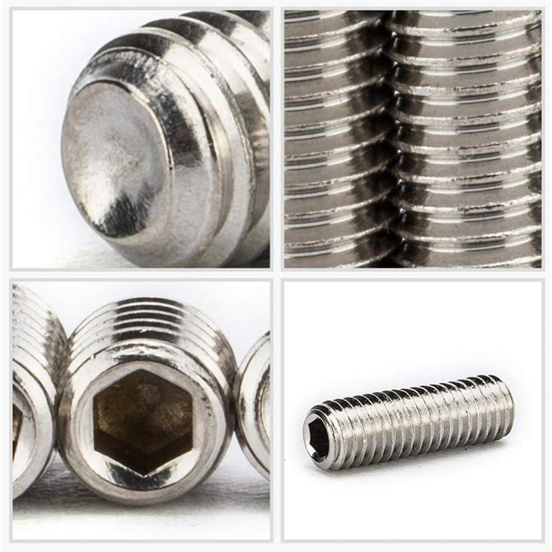 Guard4U 280Pcs 304-Stainless Steel Metric Hex Allen Head Socket Set