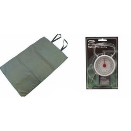 Carp Care Set Padded Unhooking & Mat Scales 50lb