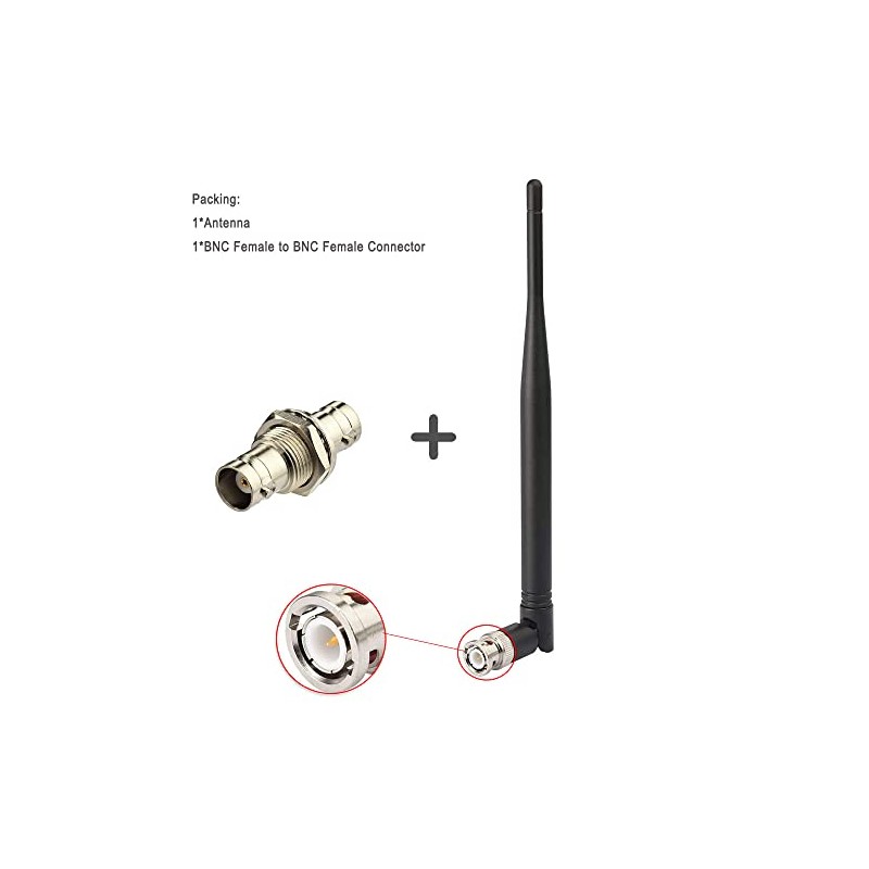 UHF 433MHz Antenna BNC Male Connector for Handheld Amateur &