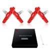 V-Brake Pads 70 mm Bicycle Red 2 Pairs