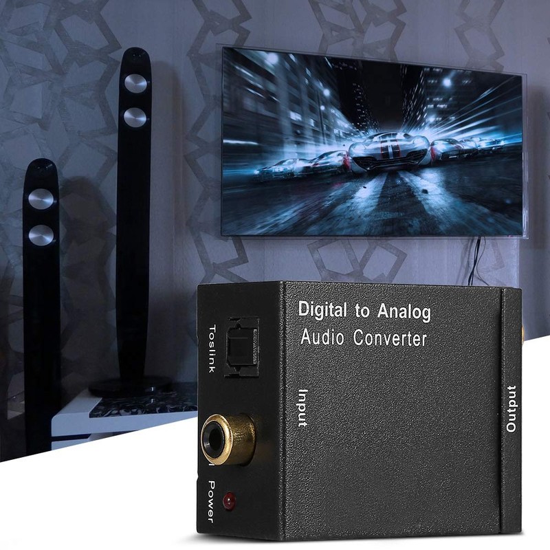 Conversor De Audio Digital Optico An Analogue Coaxial Adaptor for