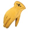 Galeton Rough Rider Premium Leather Driver Gloves With Elastic Back