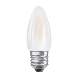 Osram LED Lamp | Base: E27 Warm White | 4000 K | 4 W | Replacement for 40 W | LED Retrofit CLASSIC B, Single-Pack, 40 W-Replacement