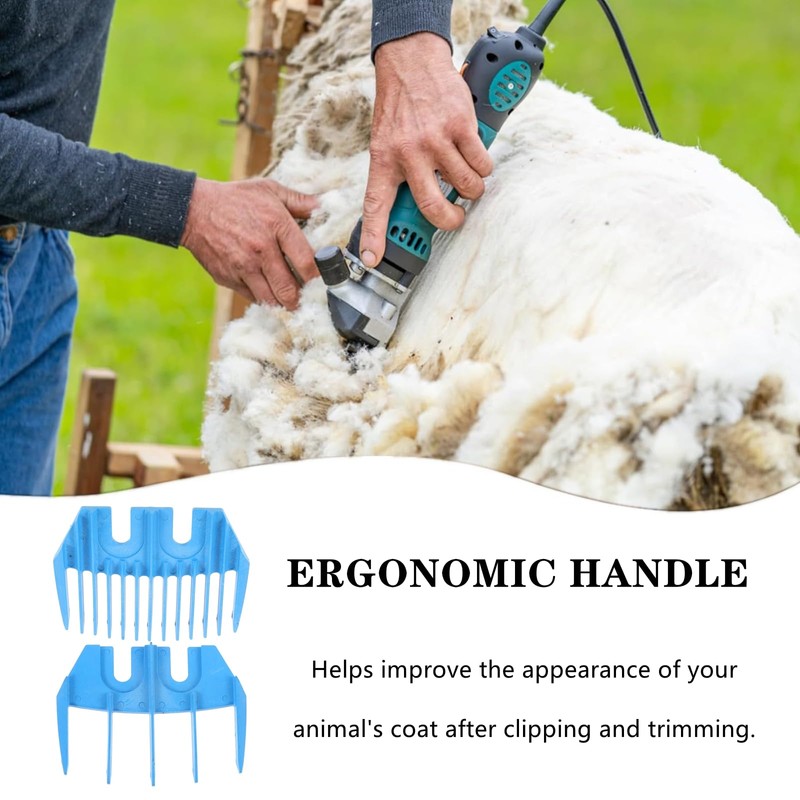 Fuulqgui 3 PCS Electric Wool Shears Professional Trimmer Guide Sheep