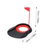 OHPHCALL 1pc Golf Putter Practice Hole Training Aid Device Lightweight