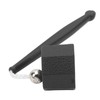 QANYEGN Pool Cue Chalk Holder, Black Plastic Pool Chalk Holder,