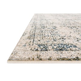 Loloi THEITHE-01NAOC2037 Theia Area Rug, 2' x 3'-7", Natural/Ocean