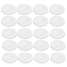 Toddmomy Base para Figuras de Acción 30 Piezas Acrílico Transparente 3cm