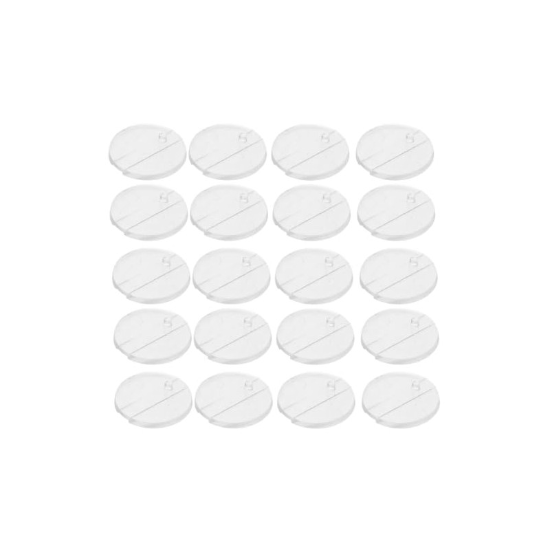 Toddmomy Base para Figuras de Acción 30 Piezas Acrílico Transparente