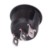 (On)-Off-(On) Momentary Round 20mm Rocker Switch 16A SPDT R13-112I-02
