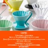 Sanyo Sangyo CAFEC Tritan Flower Dripper CUP1, For 1 Cup,