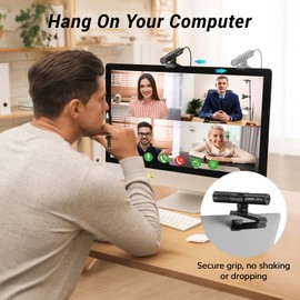 TONOR USB Conference Microphone for Laptop, Adjustable Computer PC Mic with Mute Button & LED Indicator for Video Call Meeting, Microfono for Desktop Zoom Skype YouTube, Plug-Play for MacOS Windows