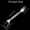 DOGGER 2-in-1 Watermelon Cutter Slicer Tool with Fork Stainless Steel