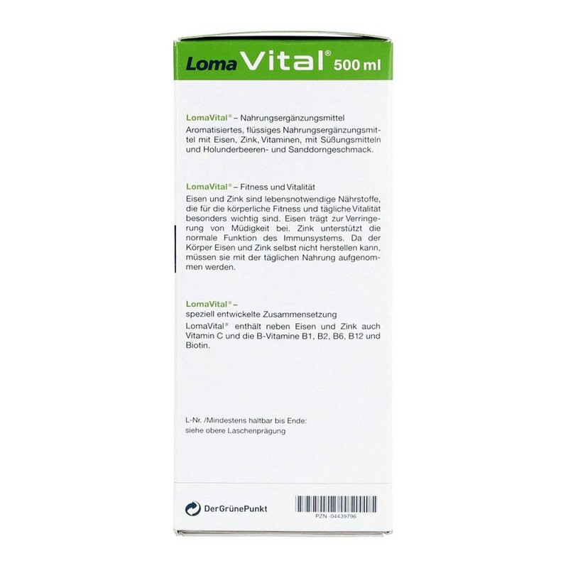 Lomavital Iron + Zinc Liquid