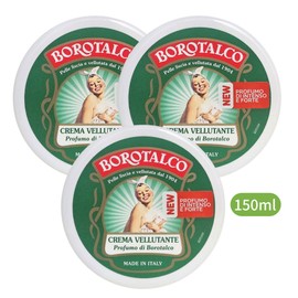 Borotalco Velvet Body Cream 150ml 3pcs / 보로탈코 벨벳 바디 크림 150ml 3개