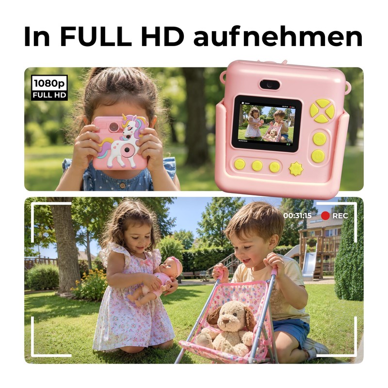 Denver KPC-1363RO Kids Instant Camera - Pink