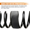Car Heavy-Duty Round Rubber Coil Spring Spacers, Universal Coil Spring