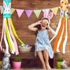 Lucleag 2 PCS Happy Easter Windsock, Easter Egg Bunny Rabbit