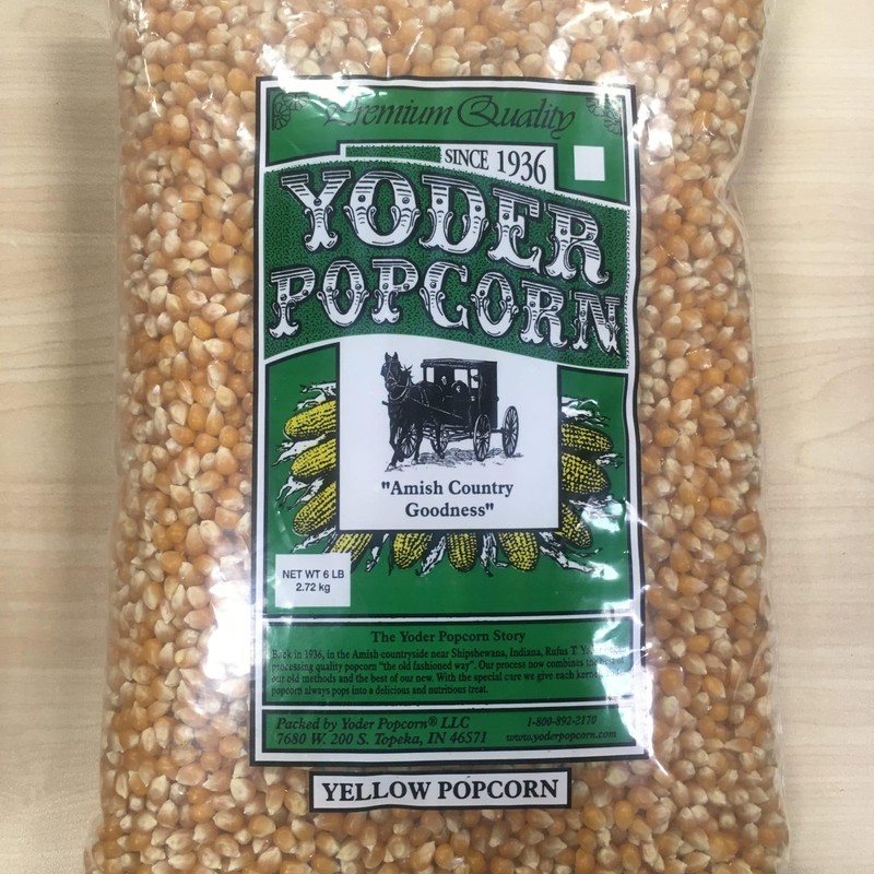 Yellow Popcorn (Yoder's) - 6 lb Bag