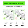 400 Premade Fans Eyelash Extensions 30D 8-15mm Mixed Length Promade