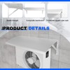41.7in Outdoor Mini Split Cover Condenser Sun Shade, Air Conditioner
