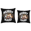 Curling Player Curler Sport Lover Curling Stone Throw Pillow