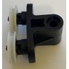 FilterMee Contura Round Shower Door Roller Assembly, 2.5 cm Diameter