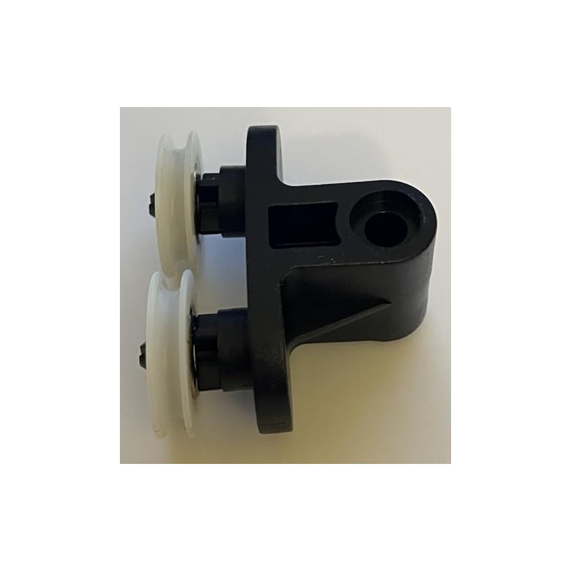 FilterMee Contura Round Shower Door Roller Assembly, 2.5 cm Diameter