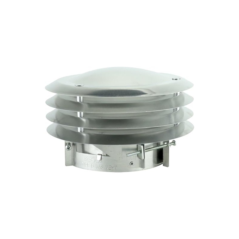 Water-Tite 81695 Multi-Cap Type B Vent Cap, Fits 5" to