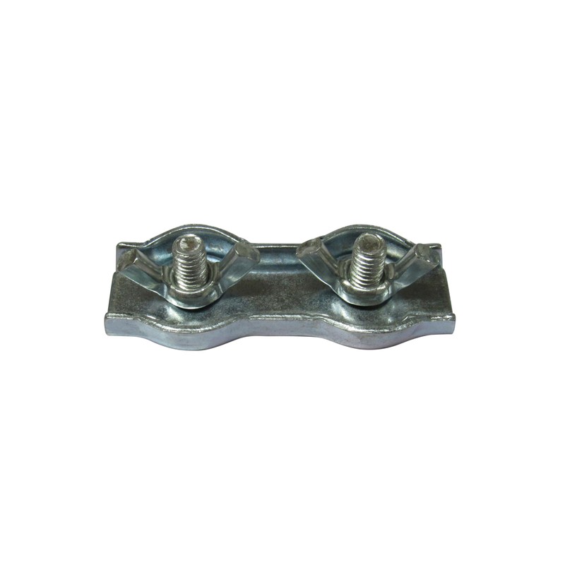 Duplex Wire Rope Grips With Wing Nuts X10 3MM -
