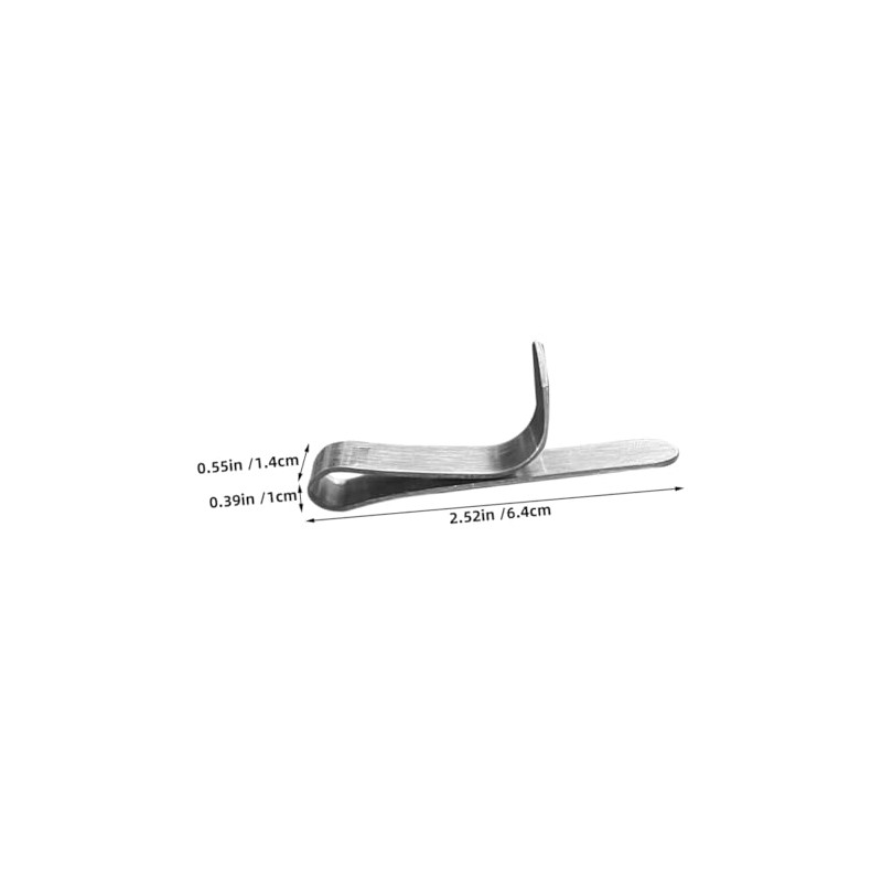 8piezas Herramientas Para Hornear Clips Extensibles Inoxidable Para Pasteles y
