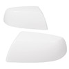 HECASA White Mirror Covers Caps Compatible with 2007-2022 Toyota Tundra/Sequoia