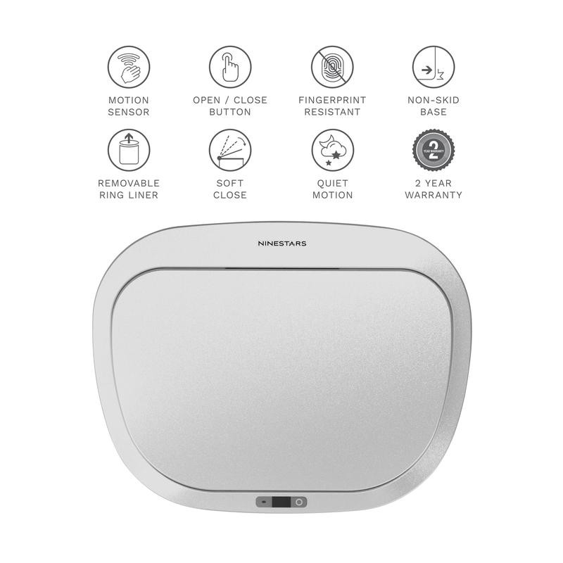 Motion Sensor Trash Bin 21 Gallon and 13 Gallon, Automatic