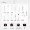 Cookify Juego de Utensilios de Cocina Silicona y Madera 12