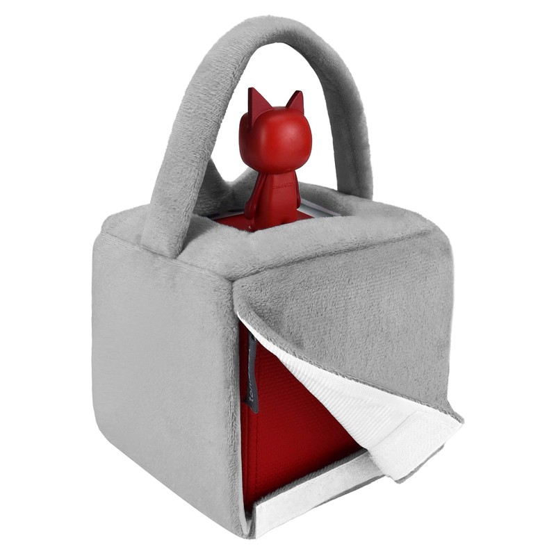 Toniebox Pouch with Protective Case for Tonies Volume Button, Drop-Proof