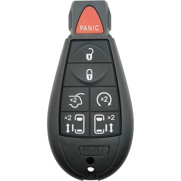 7 Button Replacement Key Fob Cover fit for Dodge Grand