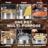 Kirecoo Stainless Steel Stock Pot - 8 Quart Heavy Duty