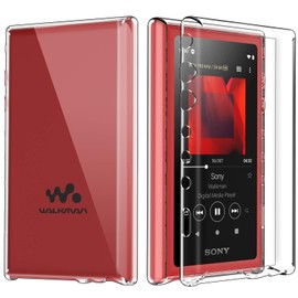 Sony Walkman NW-A100 Series Case [ELMK] Crystal Clear Transparent TPU Material Protective Cover Compatible with SONY walkman W-A100TPS/NW-A105/NW-A105HN/NW-A106/NW-A107