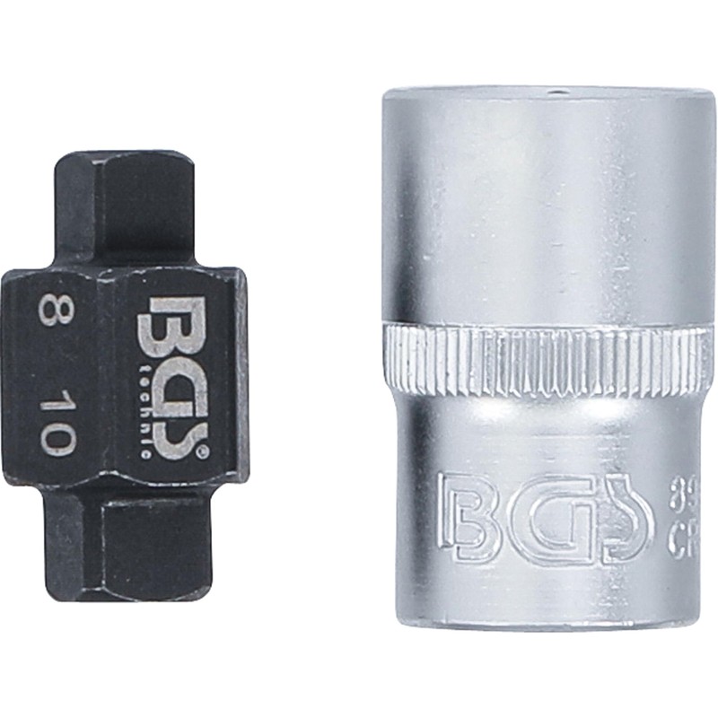 BGS 8991 Oil Drain Plug Insert Square 8 mm +