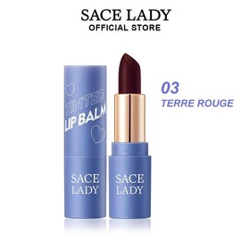 SACE LADY Tinted Lip Balm Moisturized Lasting Waterproof Lip Stain Magic Color Changing Pigmented Lipstick Carrot Gloss - Color: 03