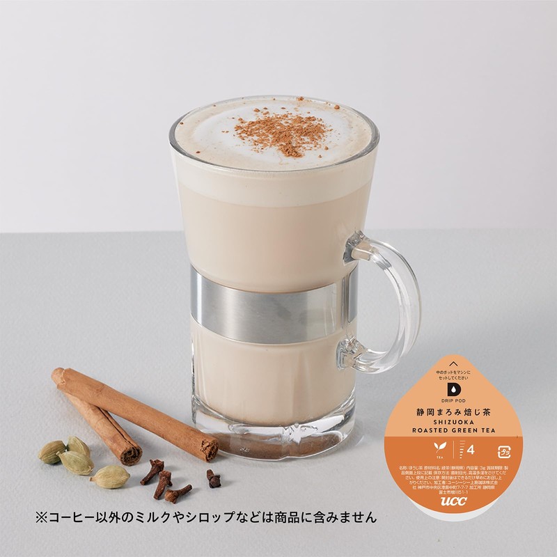 UCC Drip Pod Dedicated Capsule, Shizuoka Moromi Roasted Tea, 12