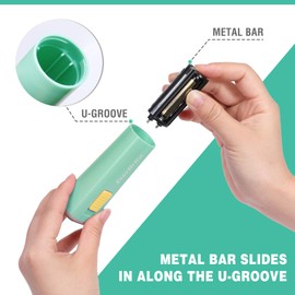 EverBrite Mini LED Kids Flashlight - Lightweight (46g) Torch with Soft Yellow Light for Reading, Camping, and Emergencies - Gift for Children, Green