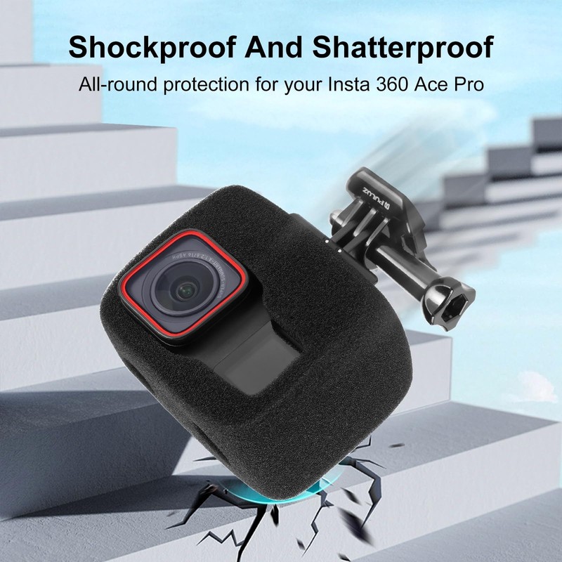 Windslayer PULUZ Foam Windscreen Housing Cover for Insta360 Ace Pro/Ace