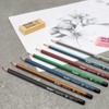 MILAN Box of 12 graphite pencils 4B triangular pencils