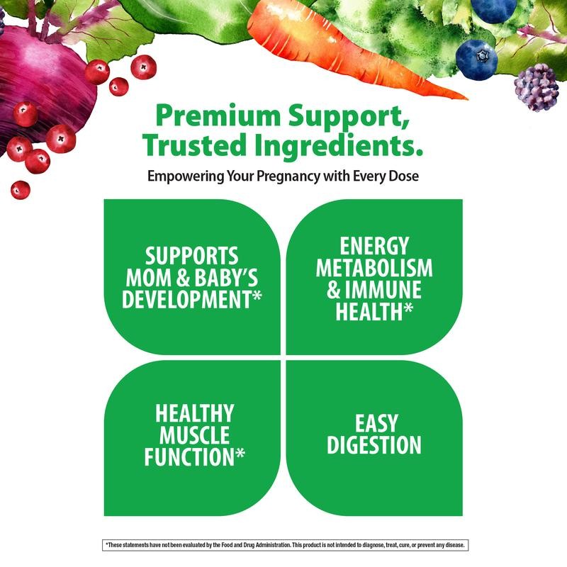 Rainbow Light Prenatal Vitamin – 150 Vegan Caplets | Real